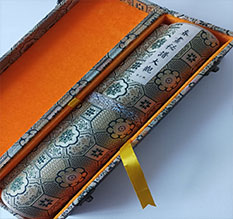 图们书画装裱案例